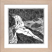 Bathers or Baigneuses - Unsigned - Ready Framed